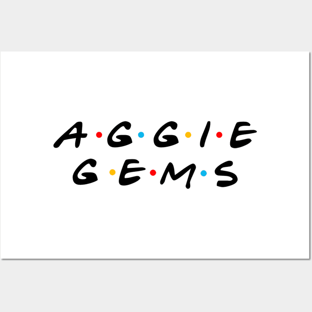 Custom Design for Aggie Gems 2 Wall Art by lolosenese